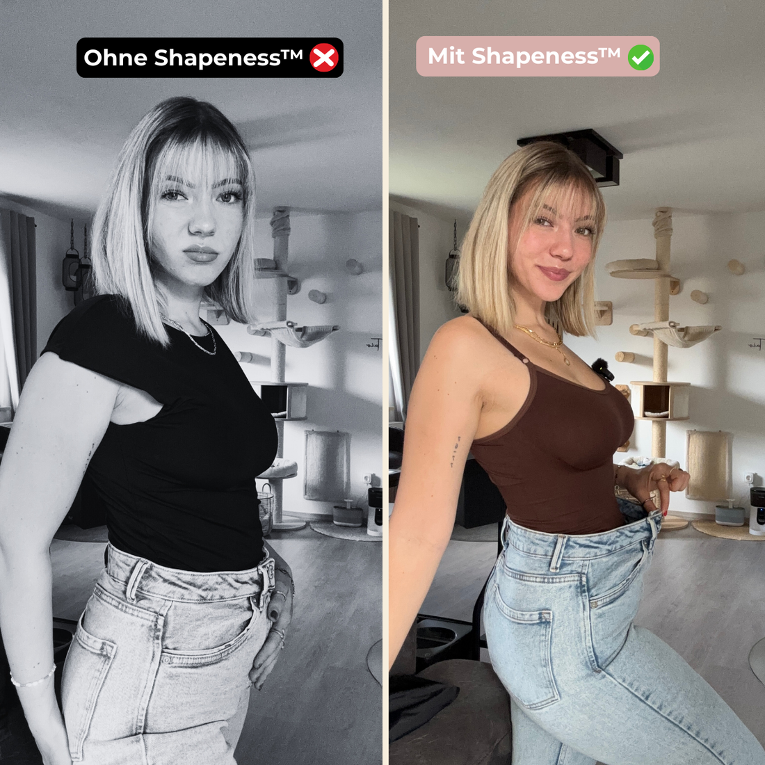 Shapeness™ Body mit Shorts